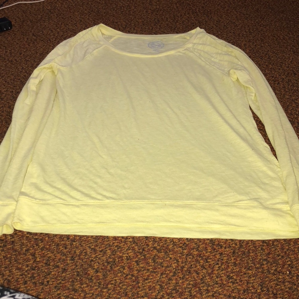 Yellow shirt